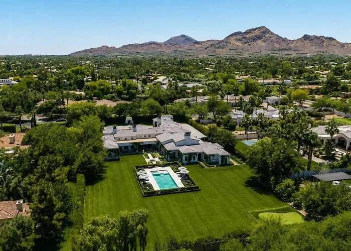 House With Pool Paradise Valley Villa Scottsdale
